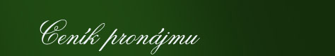 pronajem limuziny